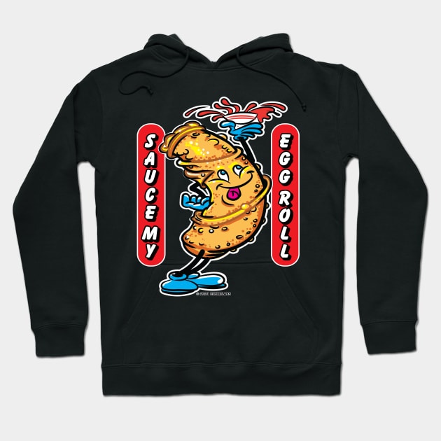 Sauce My Egg Roll Hoodie by eShirtLabs